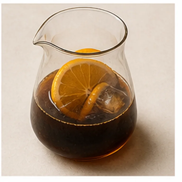 Citrus Filter mit Orangenscheibe