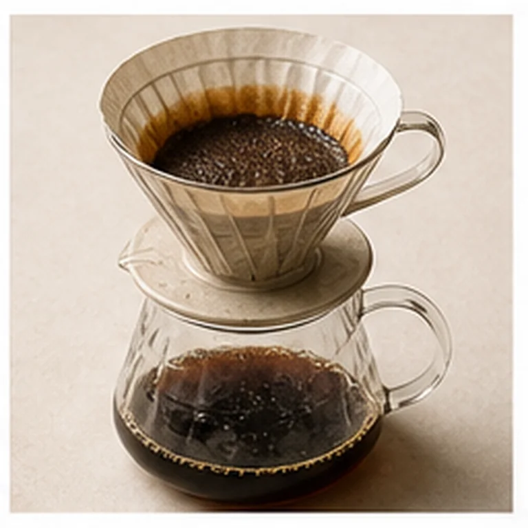 V60 Hand Brew mit Dripper